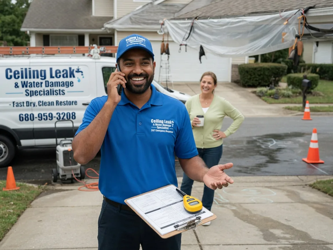 Ceiling Leak Cleanup Snellville, GA FAQs