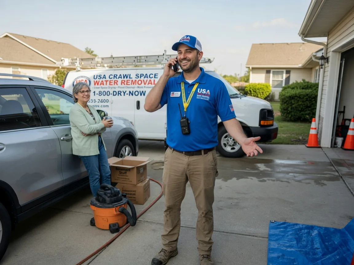 Crawl Space Water Removal Snellville, GA FAQs